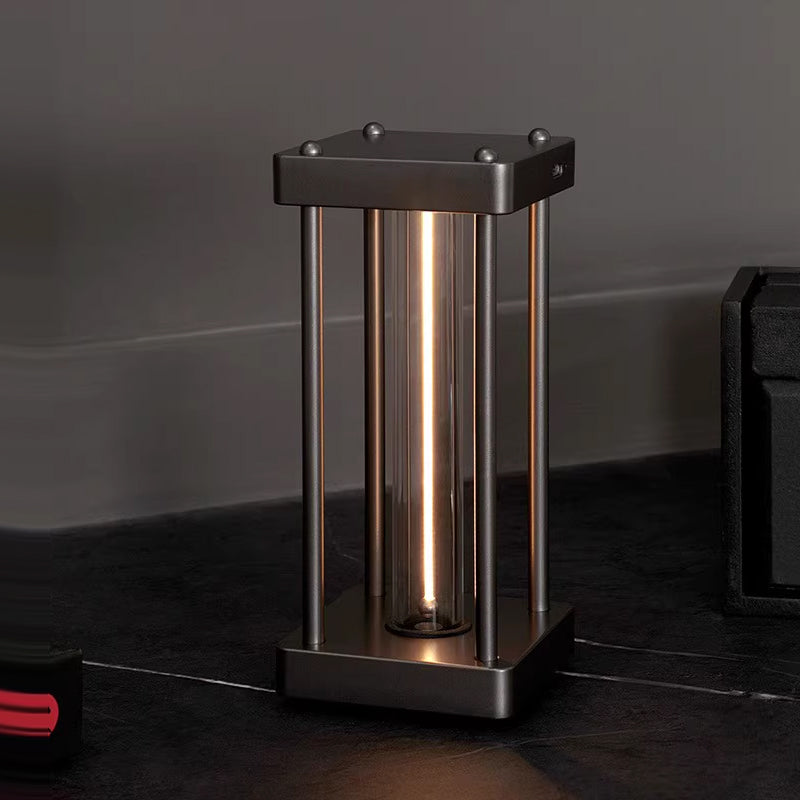 TT-3 Square Line Lamp – Bauhaus Style Geometric Ambient Table Light, Modern LED Decorative Desk Lamp
