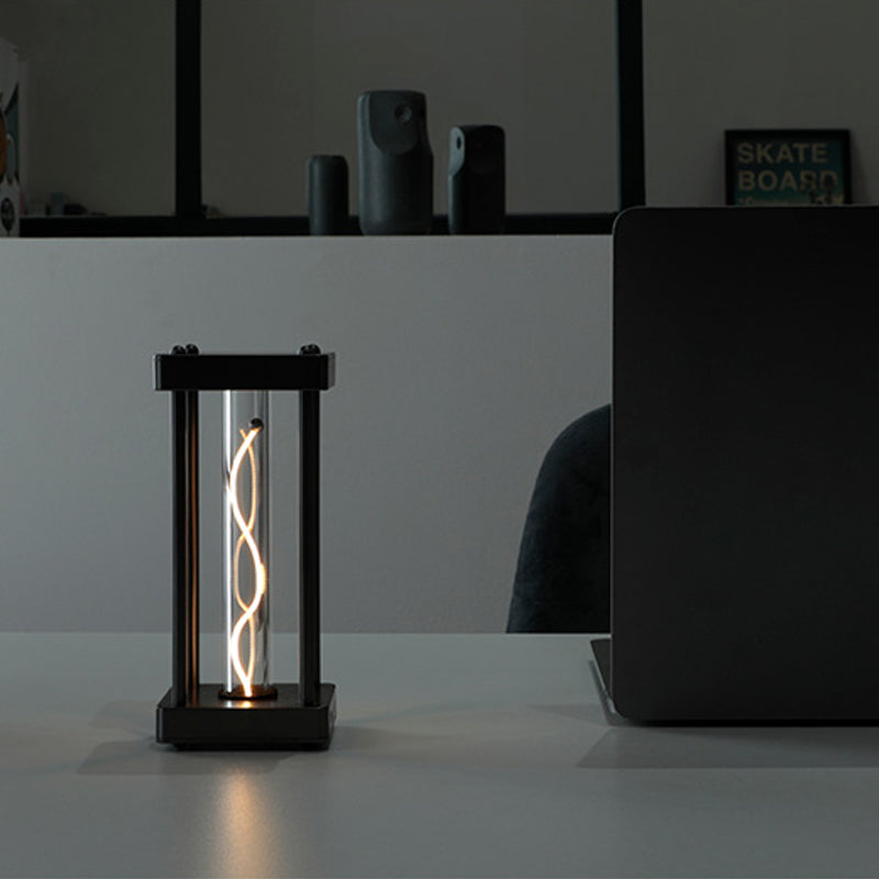 TT-3 Square Line Lamp – Bauhaus Style Geometric Ambient Table Light, Modern LED Decorative Desk Lamp