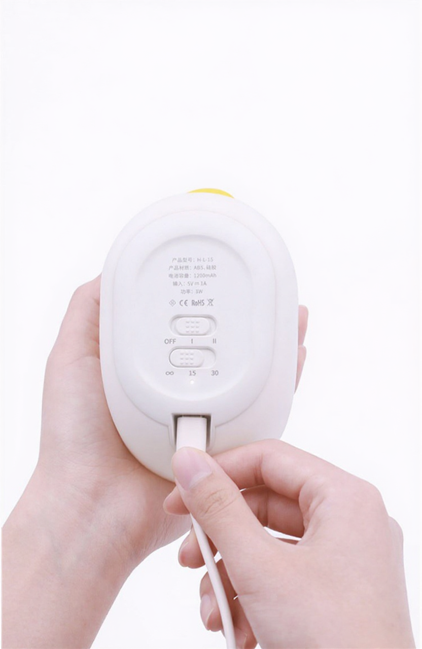 MUID Dull Duck Sleep Lamp – Soft Silicone Night Light with Light Sensor, Warm Soothing Glow for Relaxing Sleep