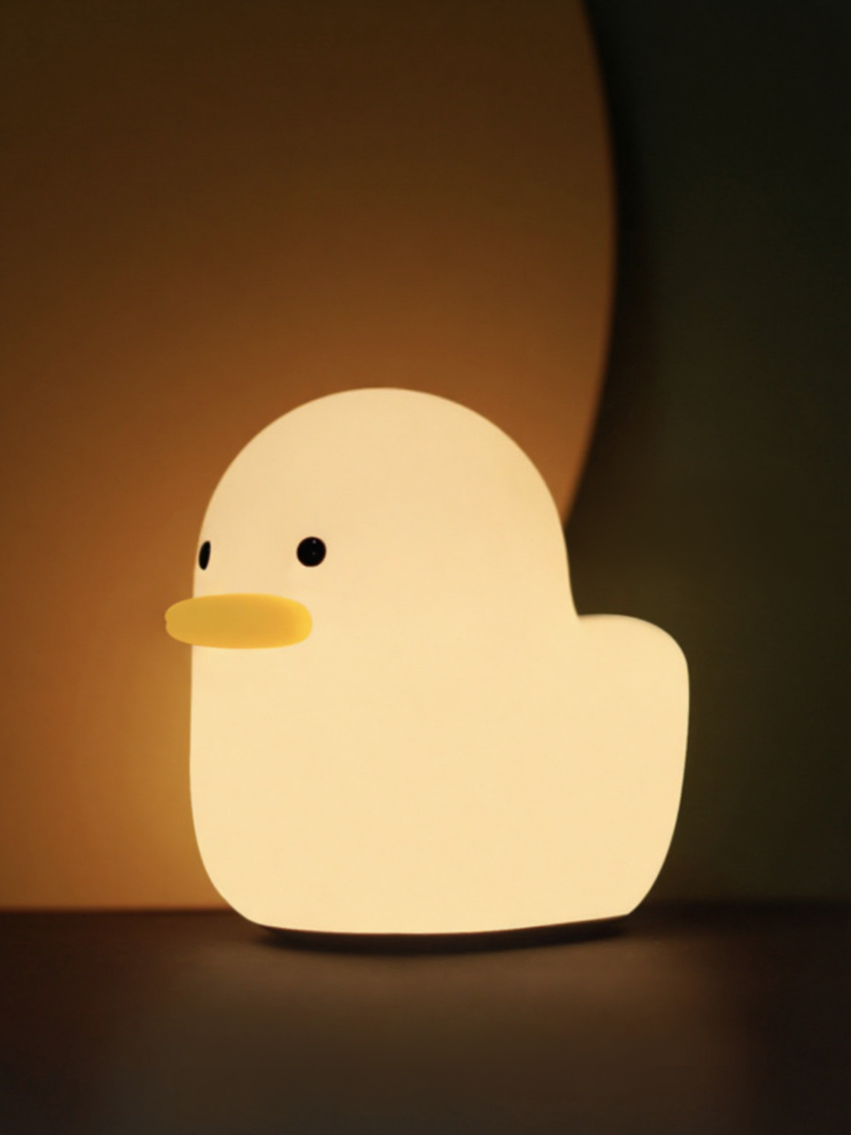 MUID Dull Duck Sleep Lamp – Soft Silicone Night Light with Light Sensor, Warm Soothing Glow for Relaxing Sleep